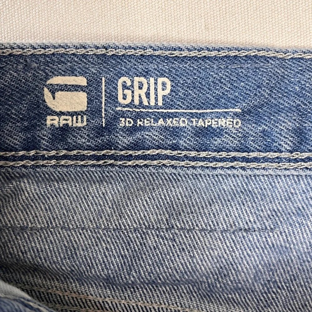 G Star Raw Jeans Mens Grip 3D Relaxed Tapered Size‎ 33